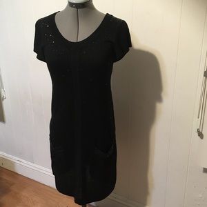 French connection black/sequins dress